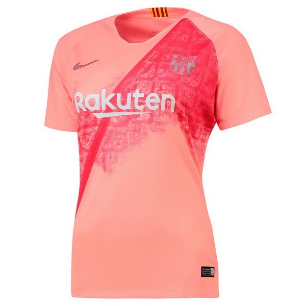 Camiseta Barcelona 3ª Mujer 2018-2019 Rojo